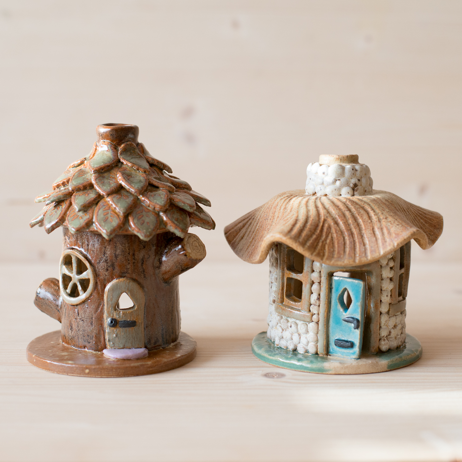 ST Pottery Fairy House