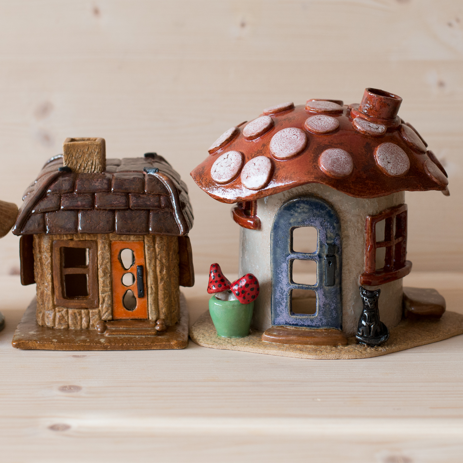 ST Pottery Fairy House