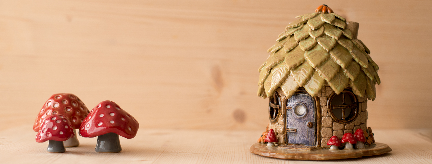 ST Pottery Fairy House