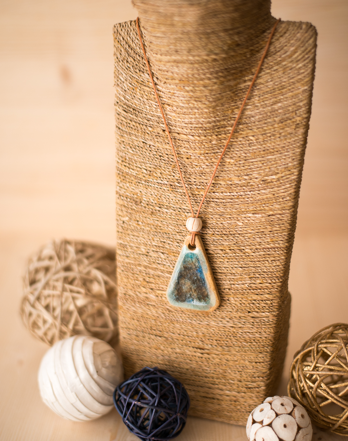 ST Pottery Ceramic Pendant