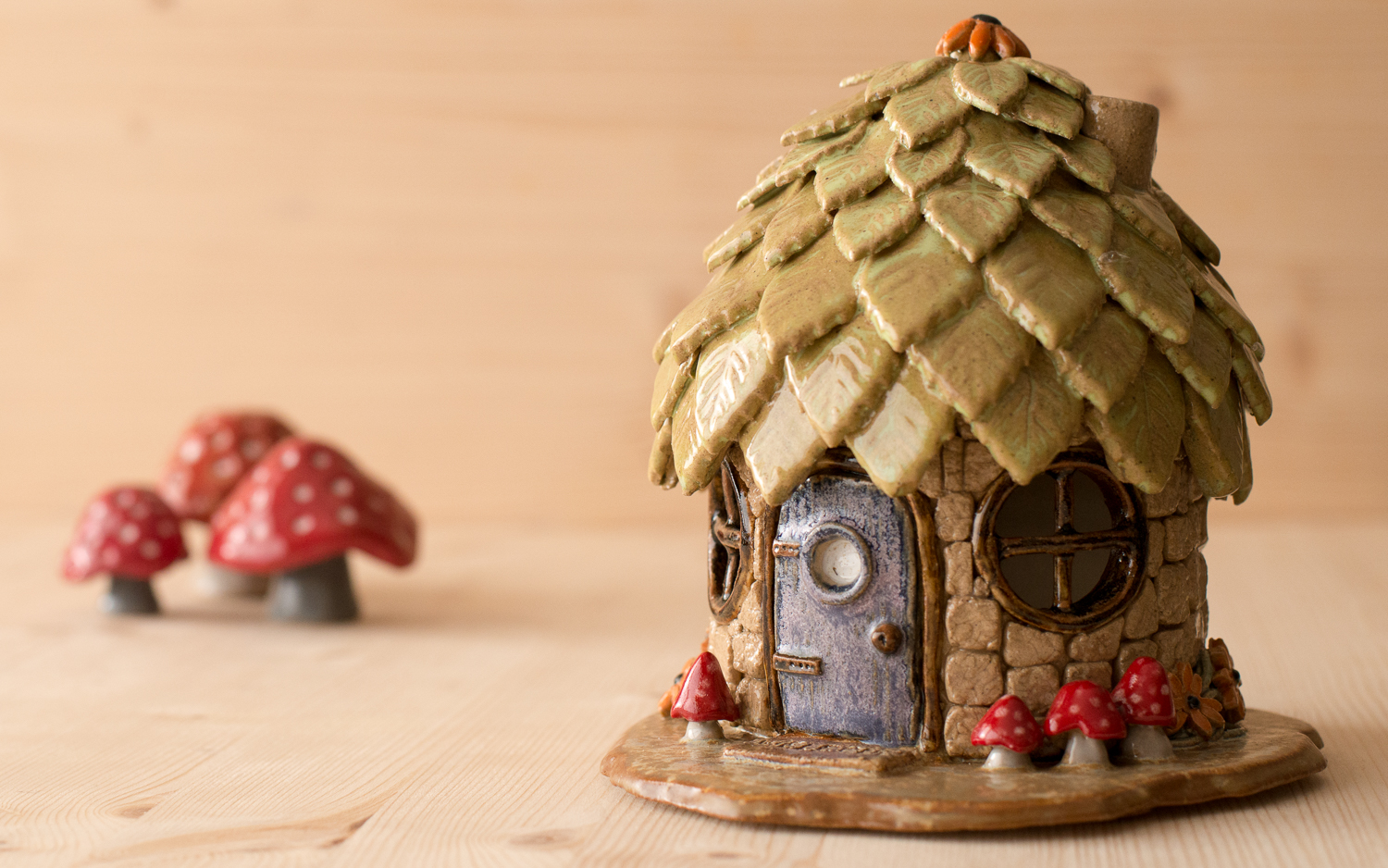 ST Pottery Fairy House