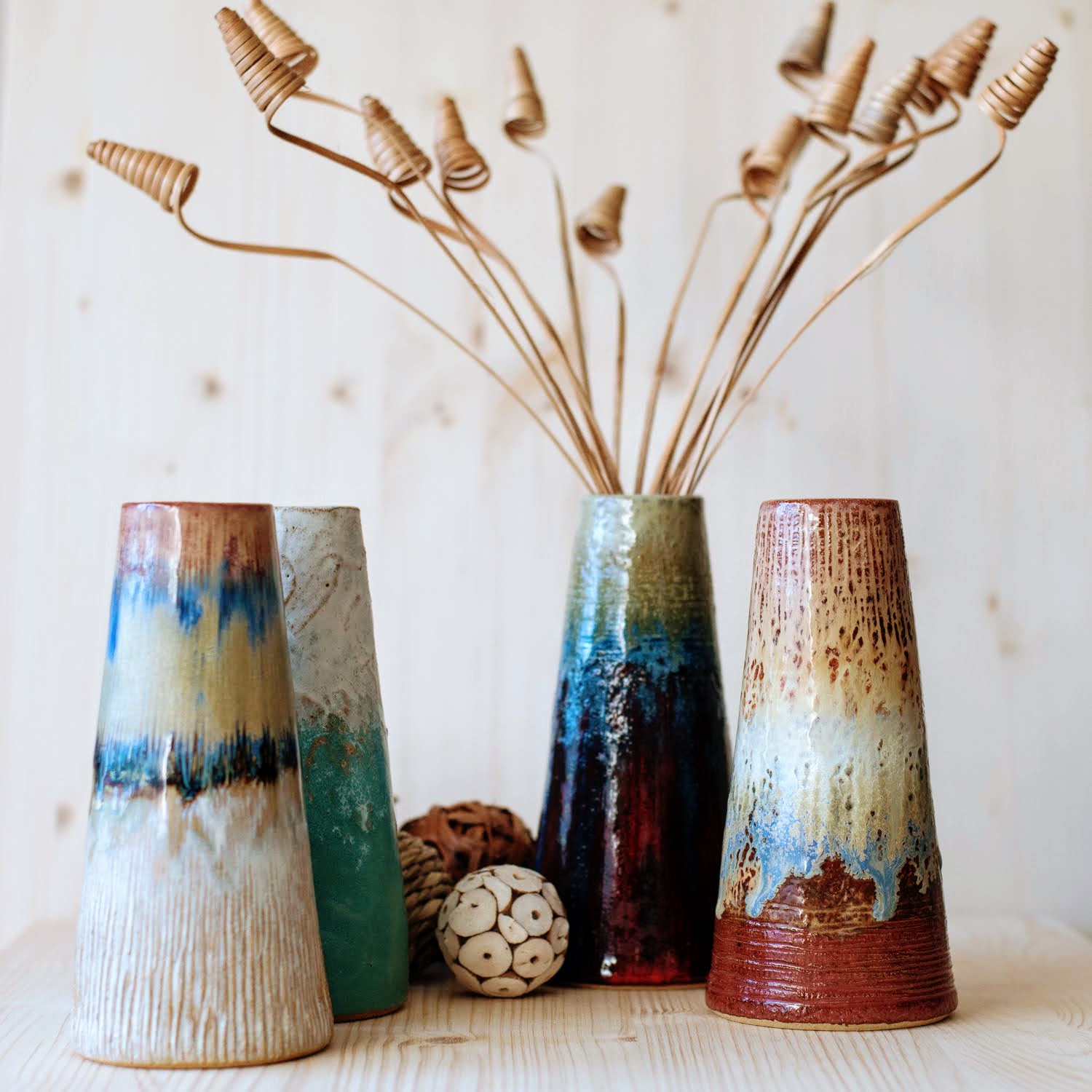 ST Pottery Vases